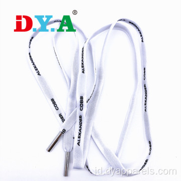 Hot Sale Custom Nylon Material Logo Shoe Laces